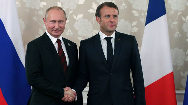 Makron və Putin Qarabağı müzakirə etdilər