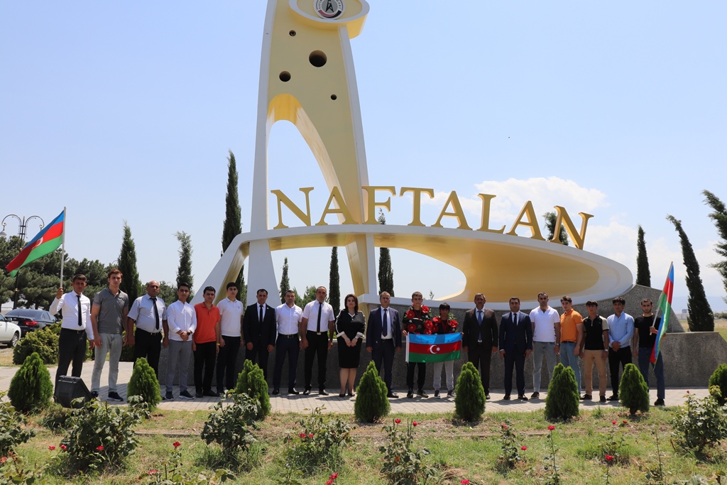Naftalan idmançıları Dünya kubokunda qələbə qazandılar - FOTOLAR