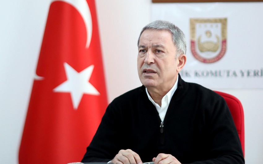 Hulusi Akar Kabul hava limanı ilə bağlı açıqlama verib