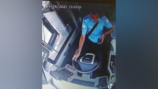 Bu sürücüyə görə “BakuBus”a xəbərdarlıq edildi