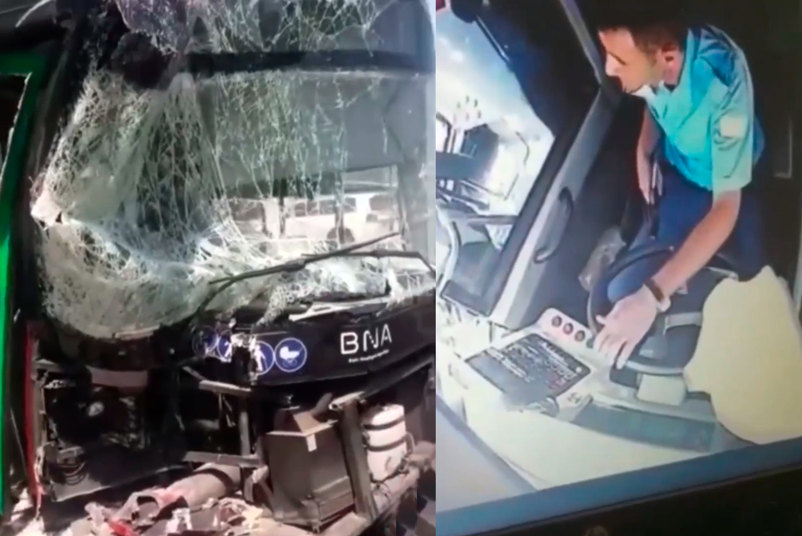Başı telefona qarışaraq qəza edən sürücüyə görə “BakuBus”a xəbərdarlıq edildi