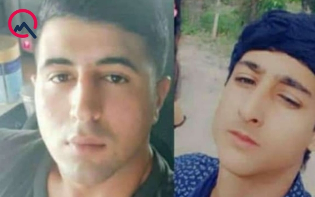 Kürdə batan Həmzə ilə Məhədin FOTOSU