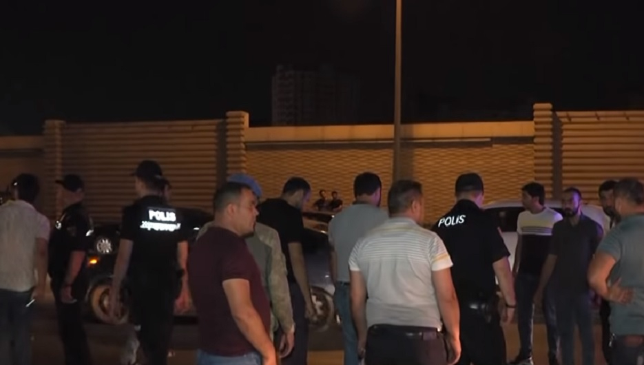 Bakıda piyadanı vurub öldürən sürücü şoka düşdü - VİDEO
