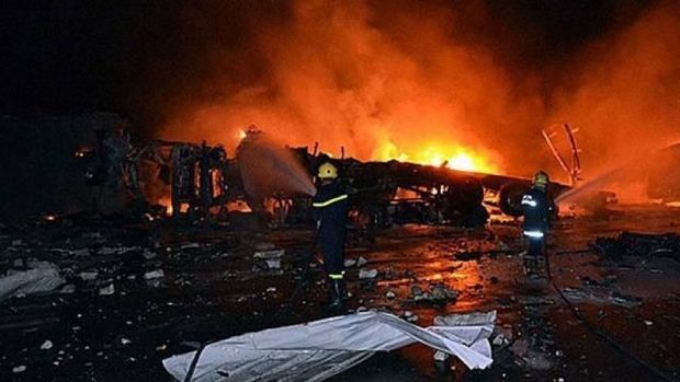 İraqda yanğın nəticəsində həlak olanların sayı daha da artdı: 92 ölü