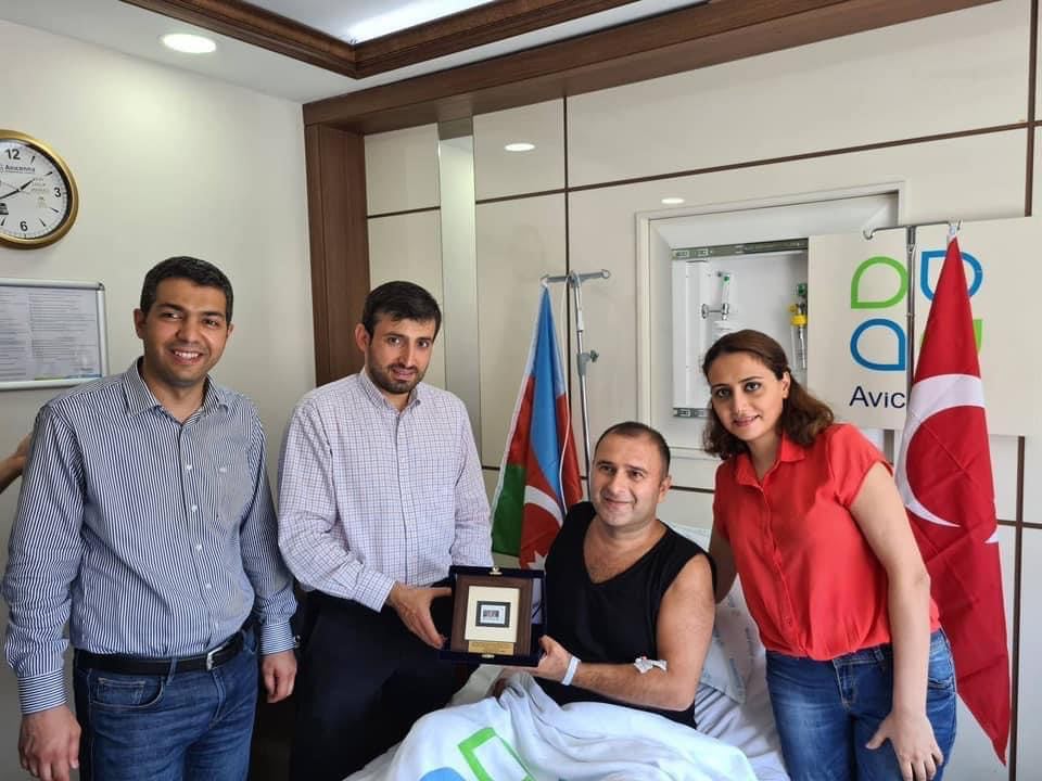 Selçuk Bayraktar qazilərimizi ziyarət etdi - FOTO - VİDEO