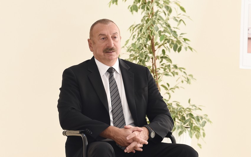 İlham Əliyev: "Ermənistan bu günə qədər öz itkiləri haqqında məlumat vermir"