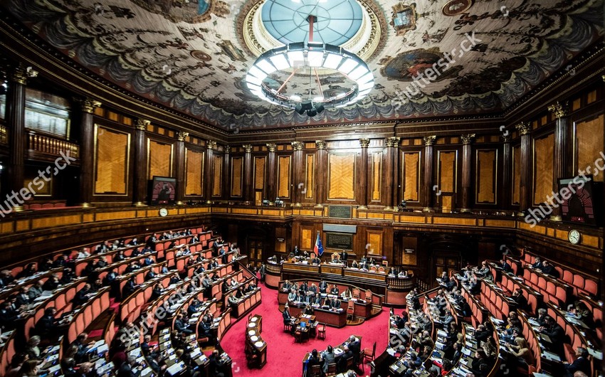 İtaliya Senatında Ermənistanın törətdiyi cinayətlərdən danışılıb