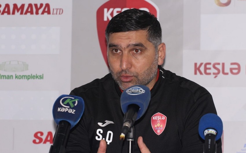 "Keşlə"nin baş məşqçisi: "Rəqib oynamağa imkan vermədi"