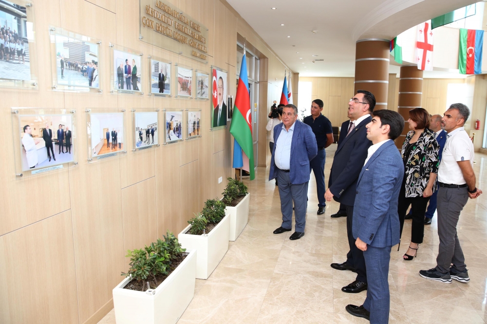 Media nümayəndələri Bakı Ali Neft Məktəbində - FOTOLAR