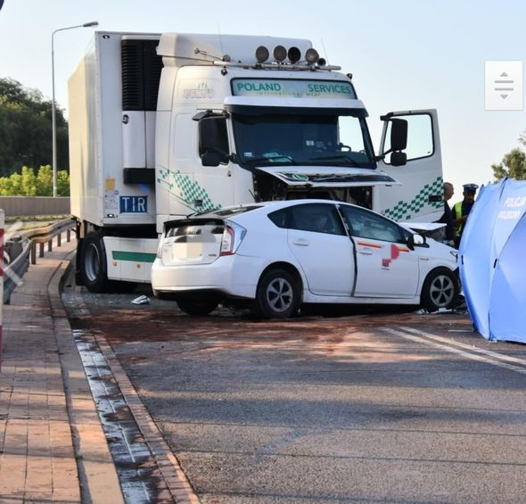 Polşada taksi fəaliyyəti ilə məşğul olan azərbaycanlı tələbə ağır qəza törətdi - FOTO