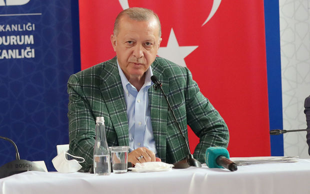 Ərdoğan azərbaycanlı yanğınsöndürənlərin gördüyü işlərdən danışdı - VİDEO