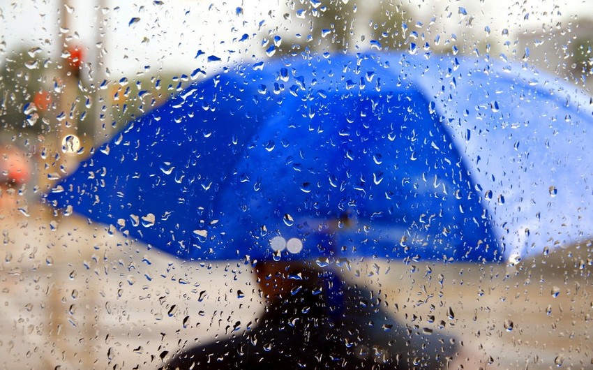Sabah temperatur 36 dərəcəyə yüksələcək - bölgələrə yağış, dolu yağacaq