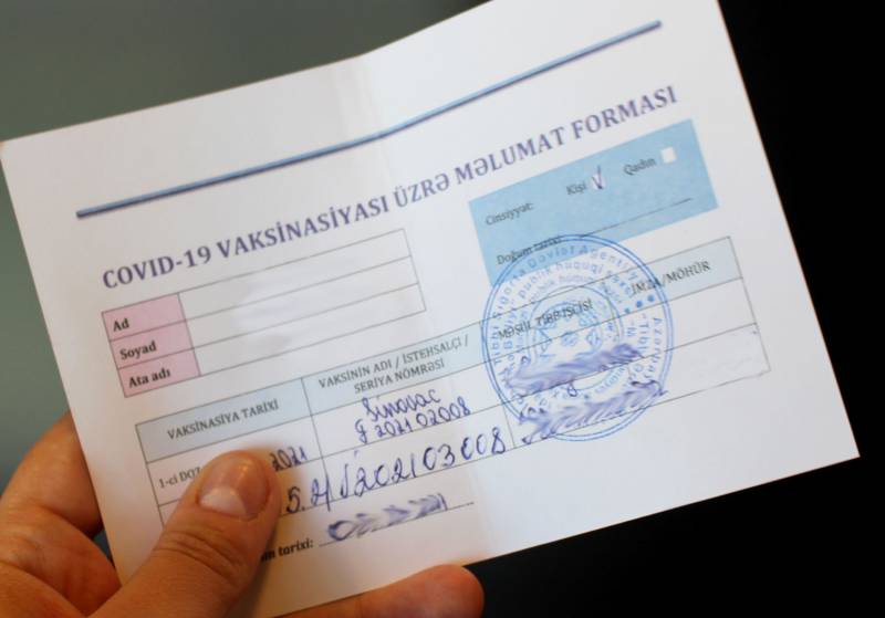 Gələn həftədən vaksin vurdura bilməyənlərə sertifikat veriləcək - RƏSMİ