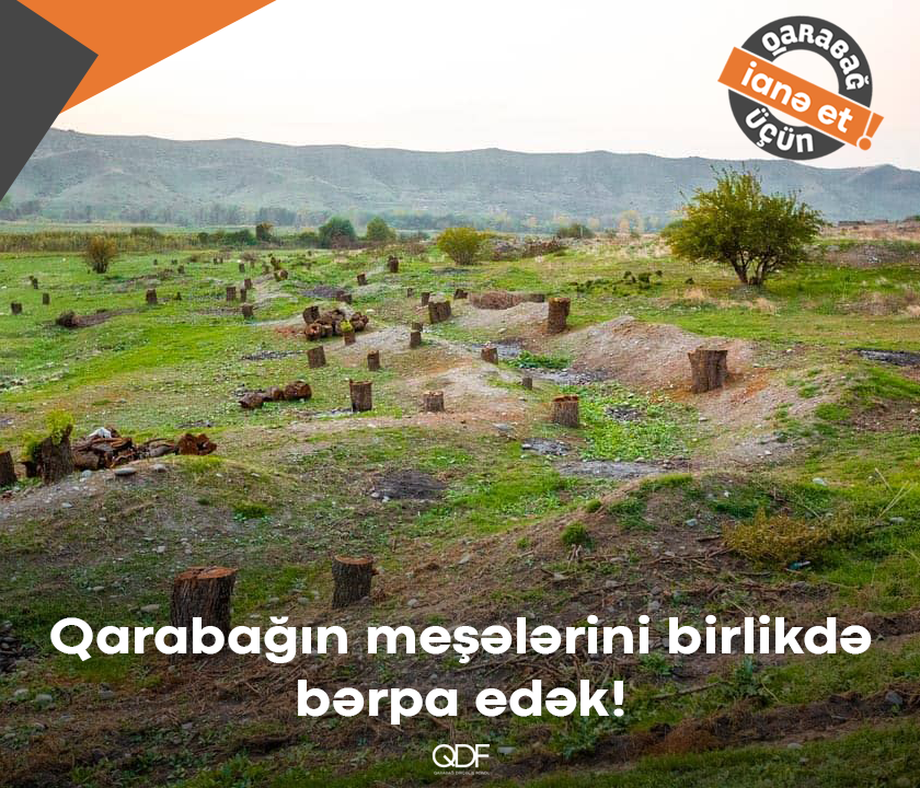 Qarabağı DAHA YAŞIL bərpa edək!