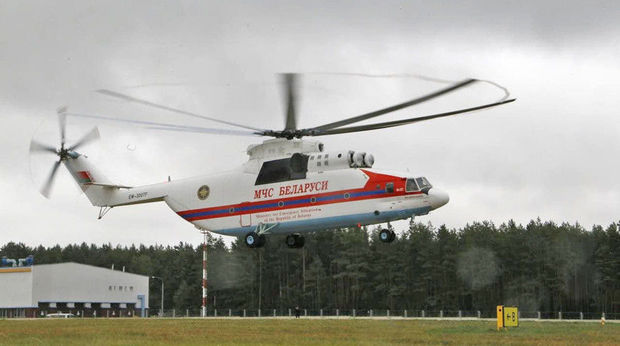 Belarus Türkiyəyə meşə yanğınları ilə mübarizə üçün ən güclü helikopter göndərdi - VİDEO