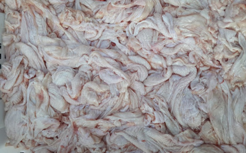 Rusiyadan gətirilən toyuq dərisi məhsulunda salmonella aşkarlandı
