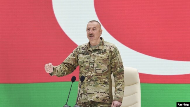 Dövlət başçısı: “Onların arzuları onların gözlərində qaldı”