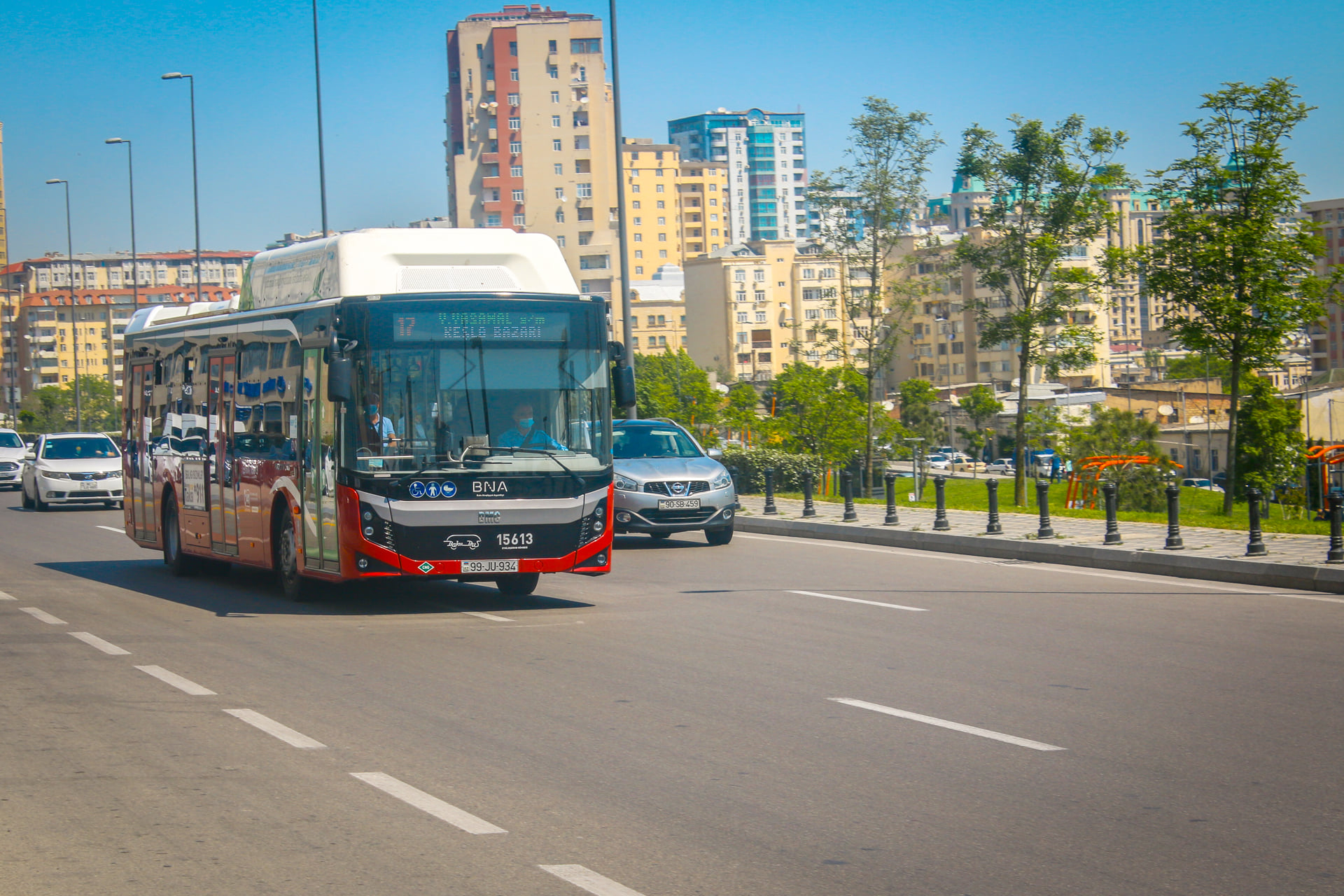 Bakıda müntəzəm marşrutun hərəkət sxemi dəyişdi