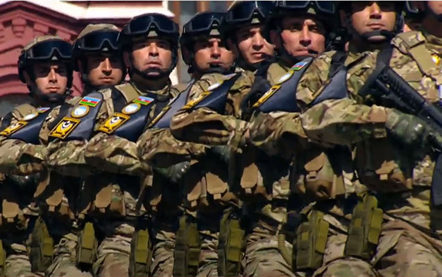 Azərbaycan hərbçiləri Qazaxıstana gedib