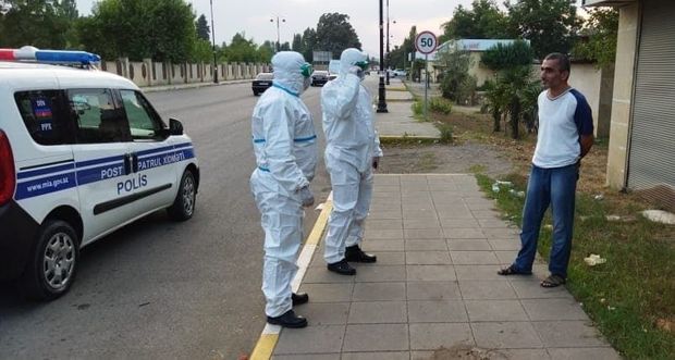 Koronavirus xəstələri ictimai yerlərdə aşkar edilərək saxlanıldı
