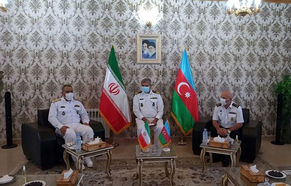Azərbaycan və İran-ın HDQ nümayəndə heyətləri görüşdü - FOTO