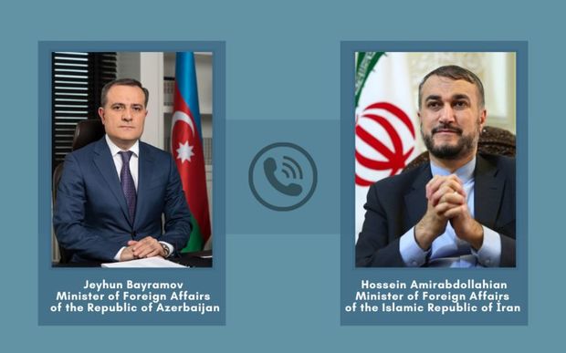 Azərbaycan və İran xarici işlər nazirləri arasında telefon danışığı olub