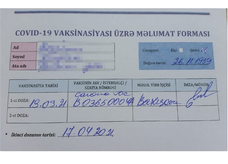 COVID-19 pasportuna görə neçə nəfər cəzalandırılıb? - AÇIQLAMA