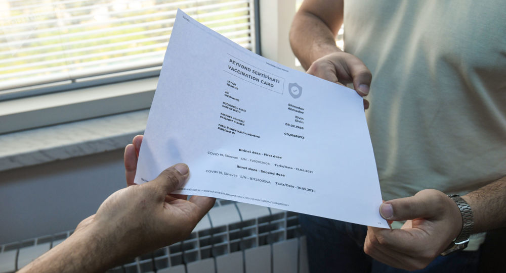 İmmun sertifikatının vaxtı bitənlərə bu halda COVID-19 pasportu veriləcək - RƏSMİ