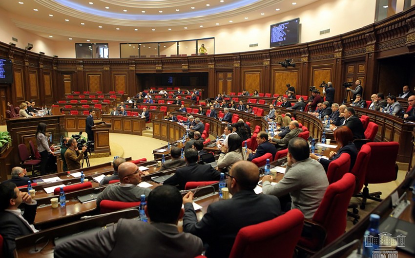 Ermənistan parlamenti Qarabağla bağlı komissiya yaratmaqdan imtina etdi