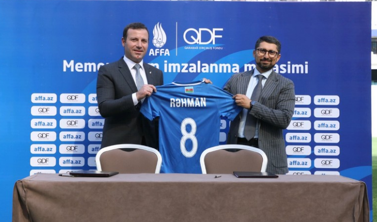Qarabağ Dirçəliş Fondu və AFFA arasında Memorandum imzalandı