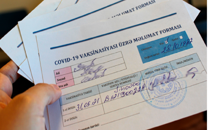 Bakıda bu xəstəxanada saxta COVID-19 pasportu verilib