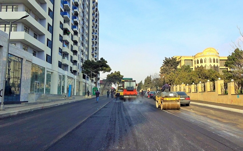 Bakının bu küçəsində hərəkət məhdudlaşdırılır