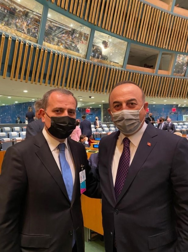 Qardaş ölkələrin XİN rəhbərləri BMT-də görüşdü