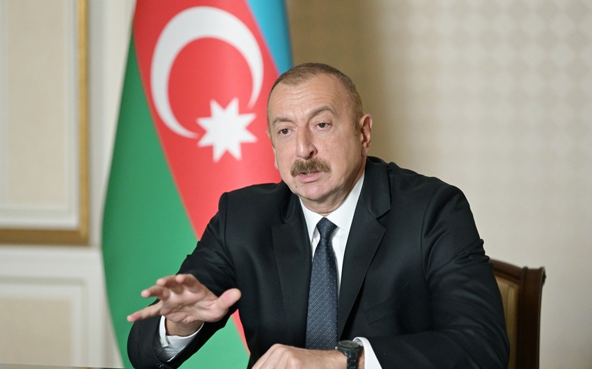 İlham Əliyev: "Ermənistanın mümkün müharibə ilə bağlı öz fəaliyyət planı var idi"