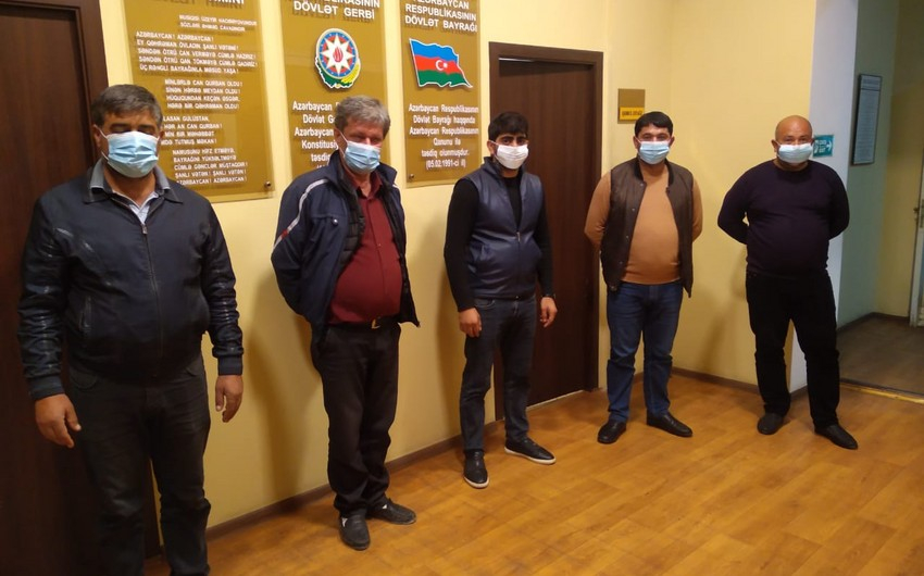Kəlbəcərə icazəsiz getmək istəyən şəxslər saxlanıldı - FOTO