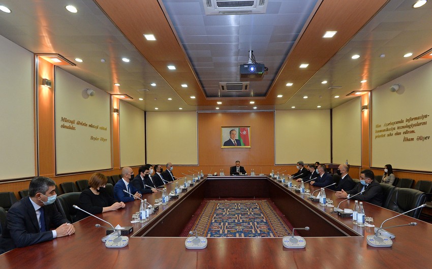 Nəqliyyat, Rabitə və Yüksək Texnologiyalar Nazirliyində Anım Günü qeyd olundu - FOTO