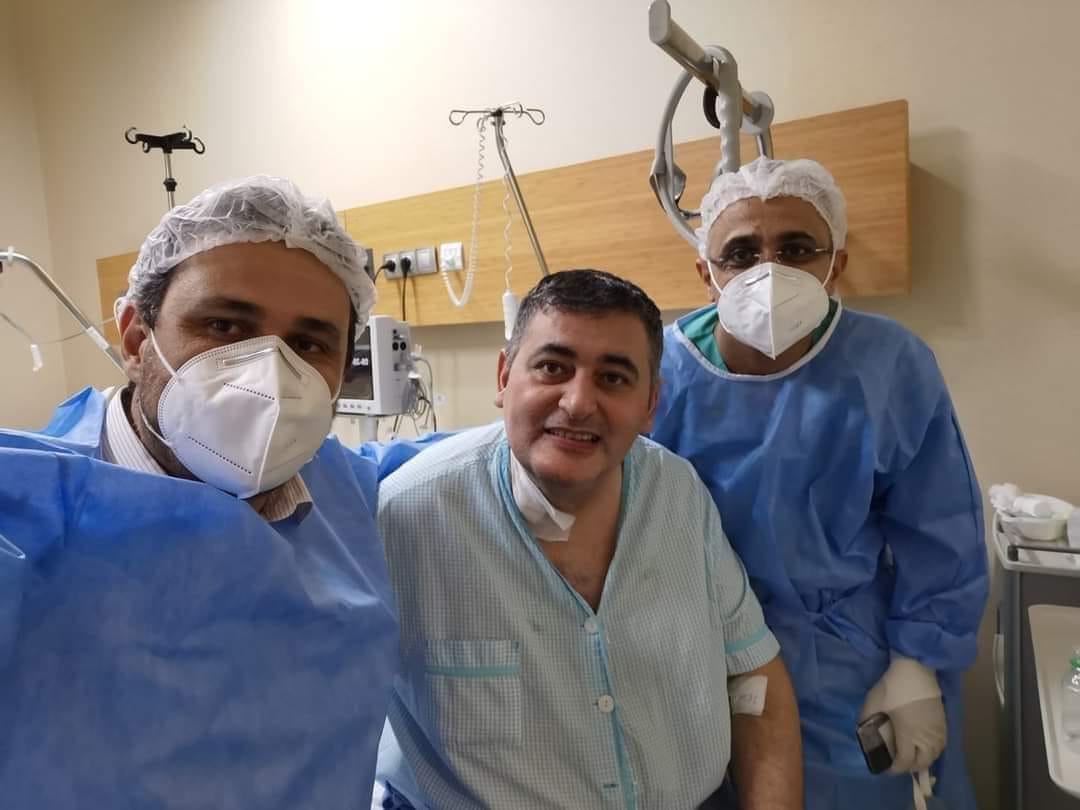 Koronavirusdan sağalan Niyazi Eminovun - FOTOSU