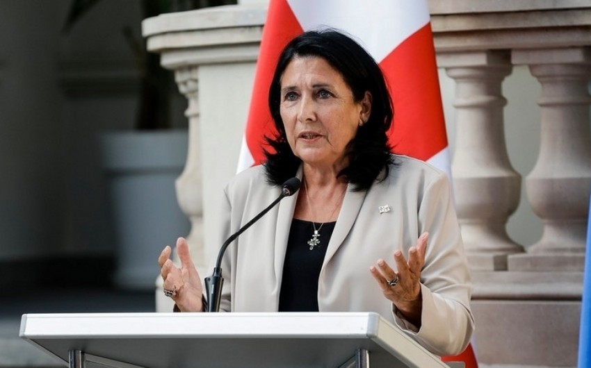 Gürcüstan Prezidenti: "Saakaşvili əfv edilməyəcək"