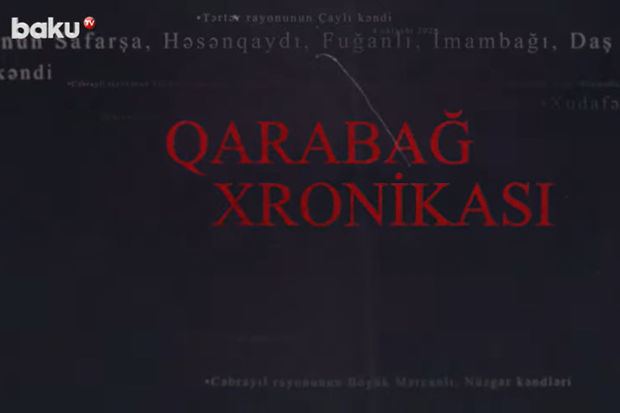 “Qarabağ Xronikası” - Erməni tarixçi erməni saxtakarlığını necə ifşa etdi? – VİDEO