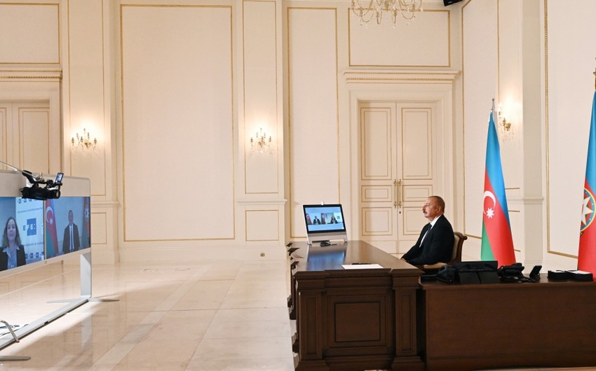 Prezident İlham Əliyev İspaniyanın "EFE" agentliyinə müsahibə verib - TAM MƏTN