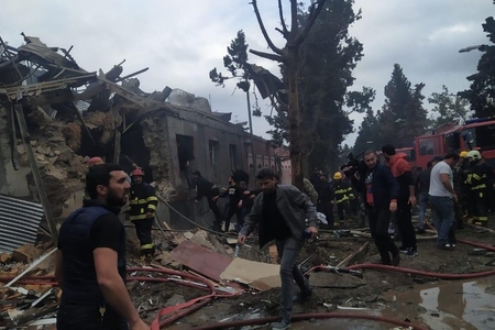 Ermənilərin Gəncədə törətdiyi ilk terrordan 1 il ötdü - FOTOLAR