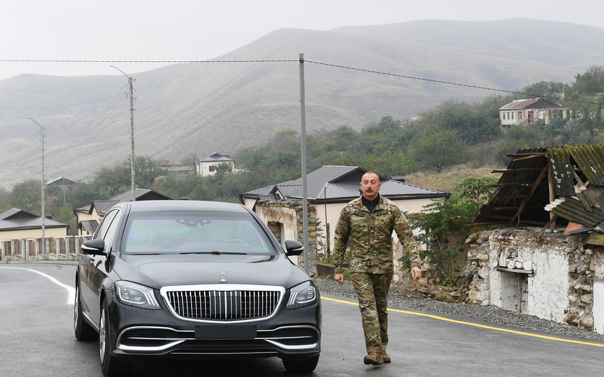 "Talış kəndinin işğaldan azad edilməsi uğurlu əməliyyatlarımız arasında xüsusi yerə malikdir"