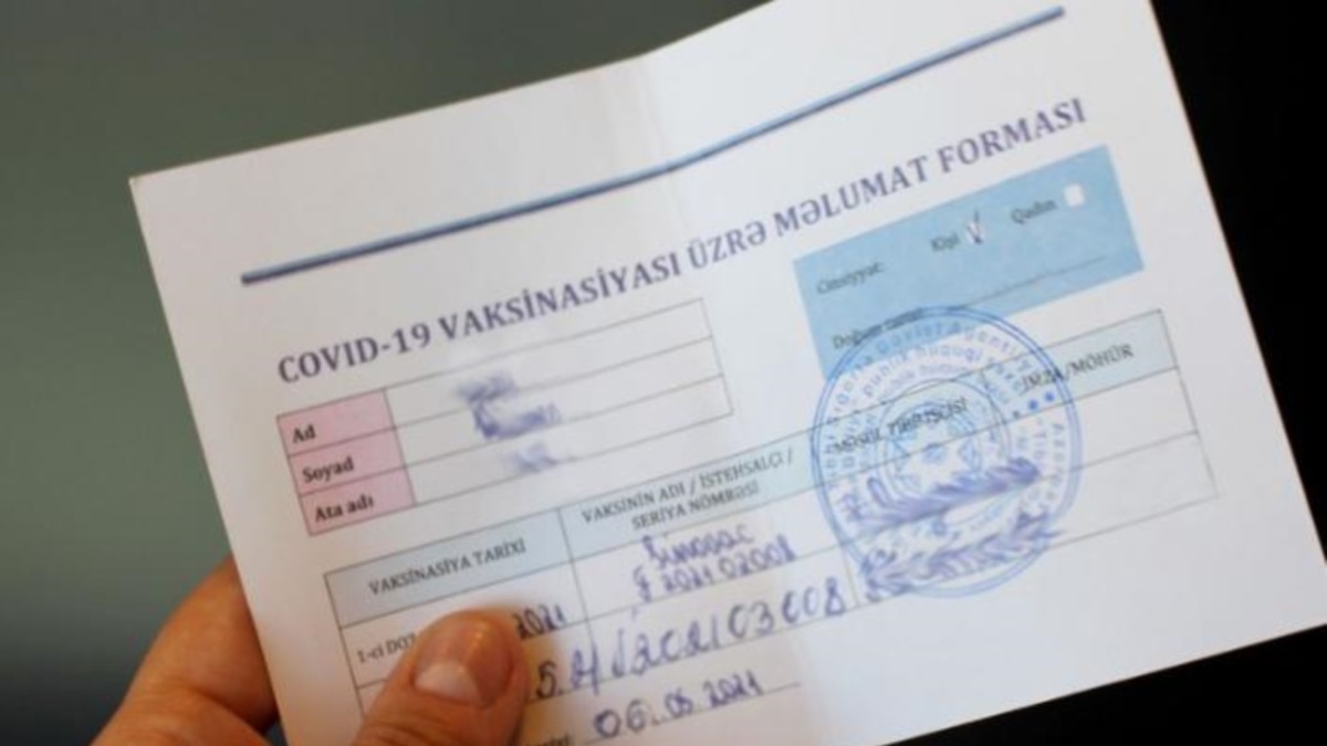 50 manata saxta COVID-19 pasportu satan tibb işçiləri - VİDEO