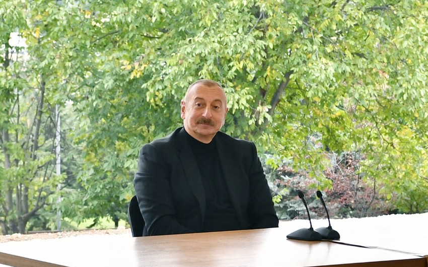 Dövlət başçısı ermənilərin Hadruta göndərdiyi diversiya qrupundan danışdı