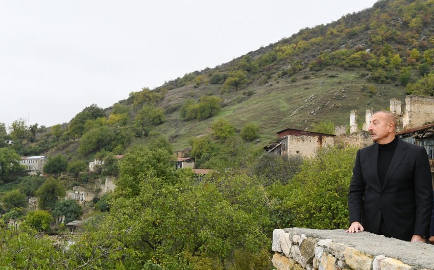 İlham Əliyev Azərbaycan tarixçilərinə göstəriş verdi