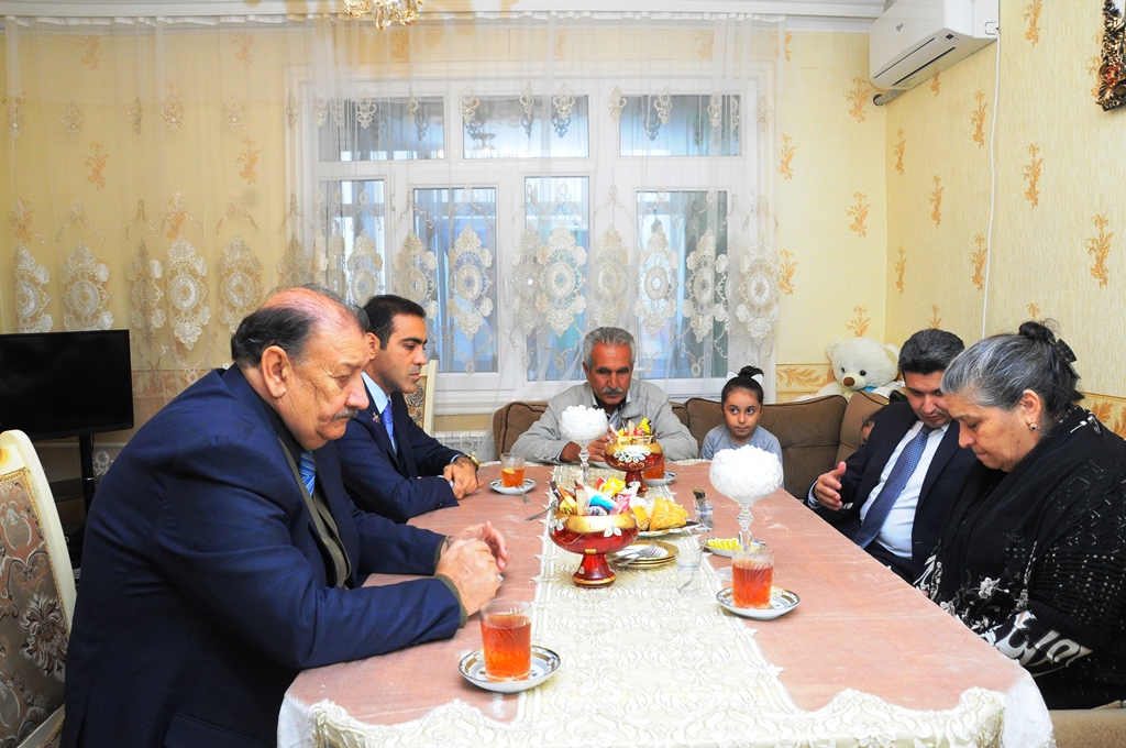 Naftalanda Şəhid Bəhruz Quliyevin ildönümü ehtiramla anıldı - FOTOLAR
