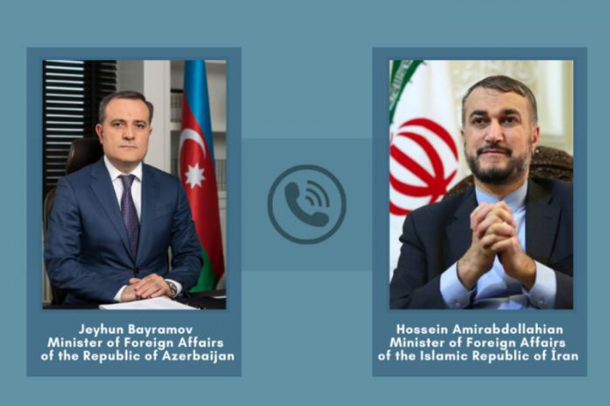 Azərbaycan və İran XİN başçıları iki ölkə arasındakı münasibətləri müzakirə ediblər