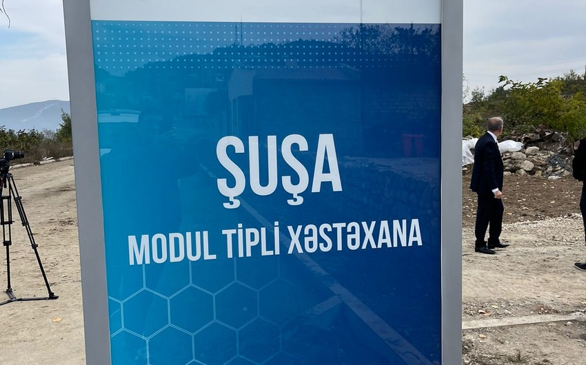 Şuşada ilk modul tipli xəstəxana açılıb