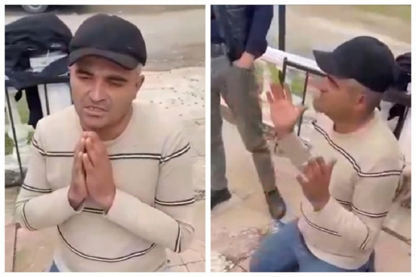 Polis şəhidi təhqir edən şəxsi döyənlərlə bağlı AÇIQLAMA yaydı