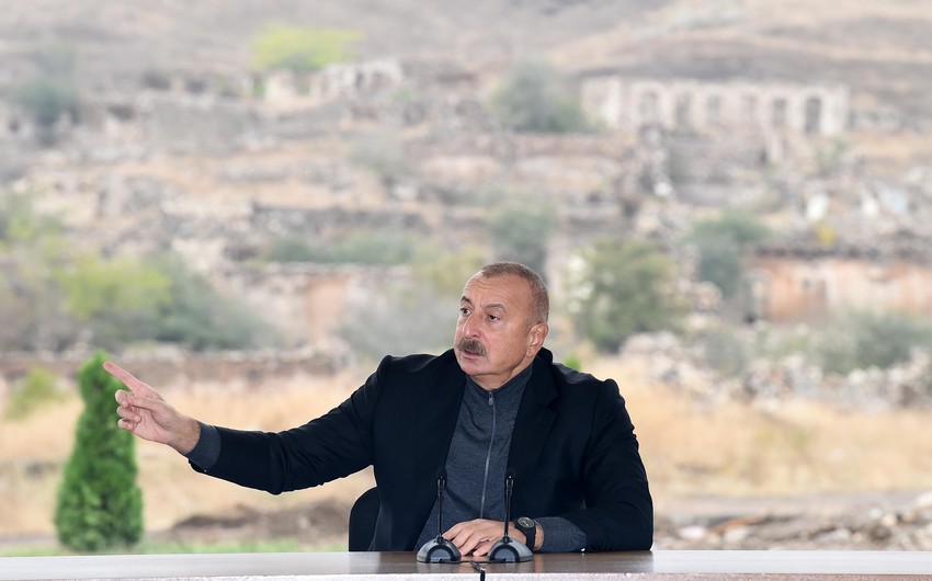 "Keçmiş köçkünlərin öz doğma torpaqlarına qaytarılacağı günü böyük dərəcədə yaxınlaşdırmışıq"